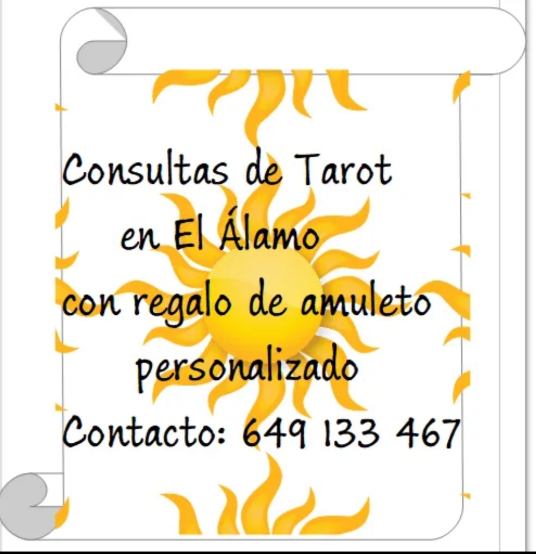 Consultas de Tarot telefónicas y en persona en El Álamo Madrid