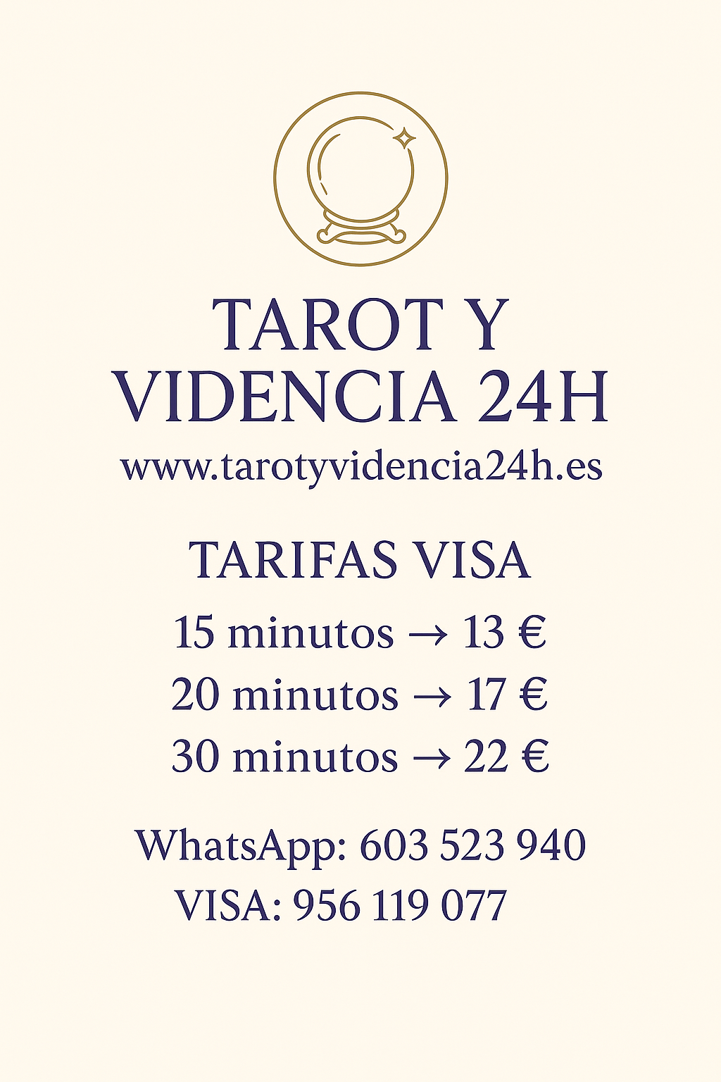 Tarot y Videncia 24h – Consultas Reales, Rápidas y Aciertos Garantizados