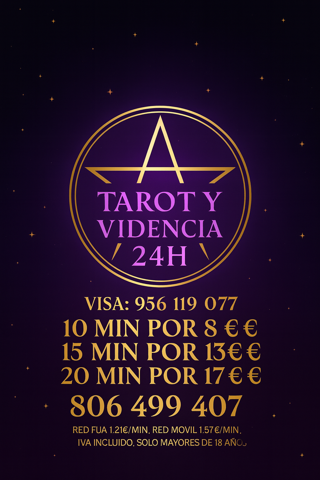 Tarot y Videncia 24h – Respuestas Claras y Rápidas al Instante