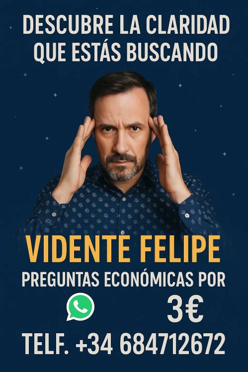Encuentra respuestas claras con Vidente Felipe