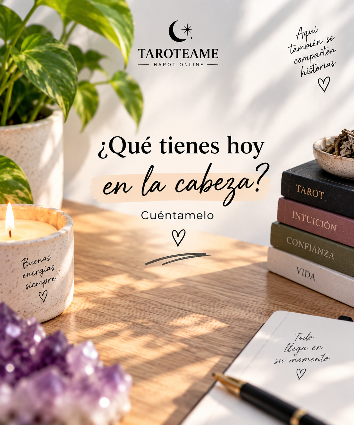 🔮 Tarot Online | Consultas Privadas desde 8 € | Taroteame